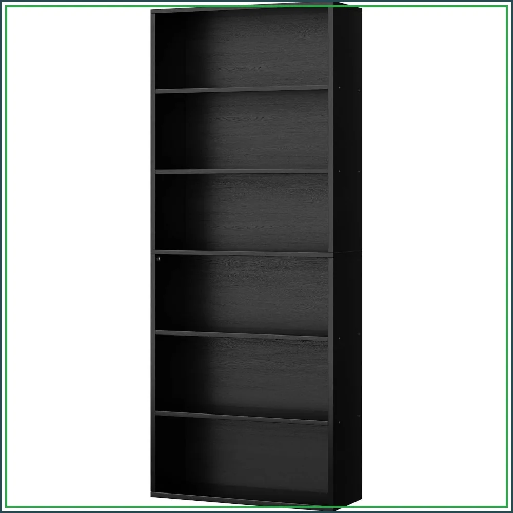 Home & Hotel Textiles Private Limited - 6-Tier Tall Open Bookcase, 70.6