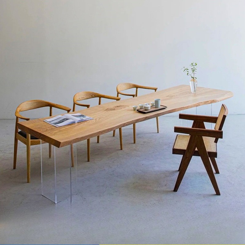 Nordic Solid Wood Acrylic Floa - Home & Hotel Textiles Private Limited reseña y precio
