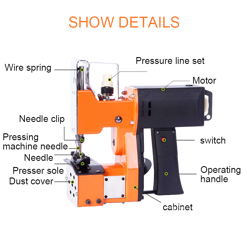 Portable Electric Sewing Machi - Home Textile Industry reseña y precio