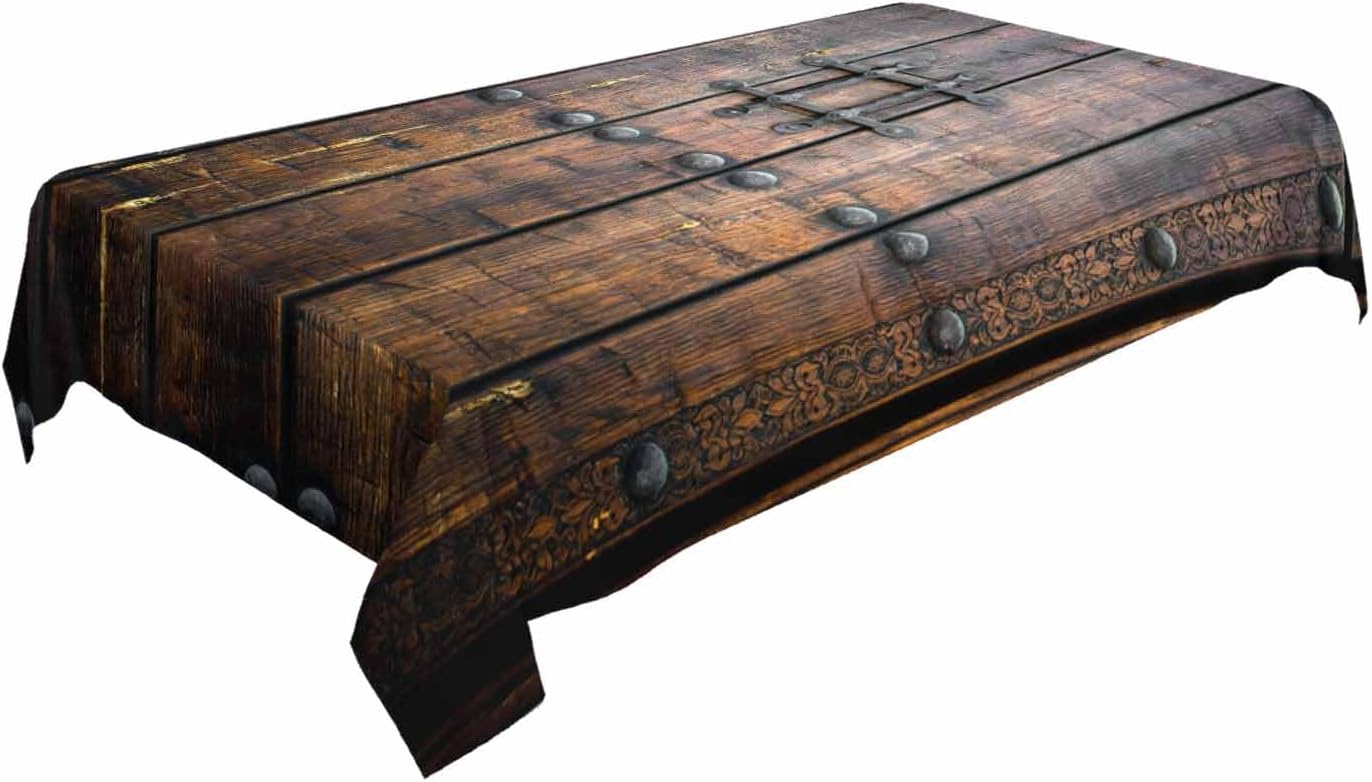 Medieval Ancient Wooden Door T - Home Textiles Premium reseña y precio