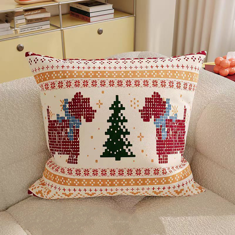 Christmas Fair Isle Dachshund  - Home Textiles Fair reseña y precio