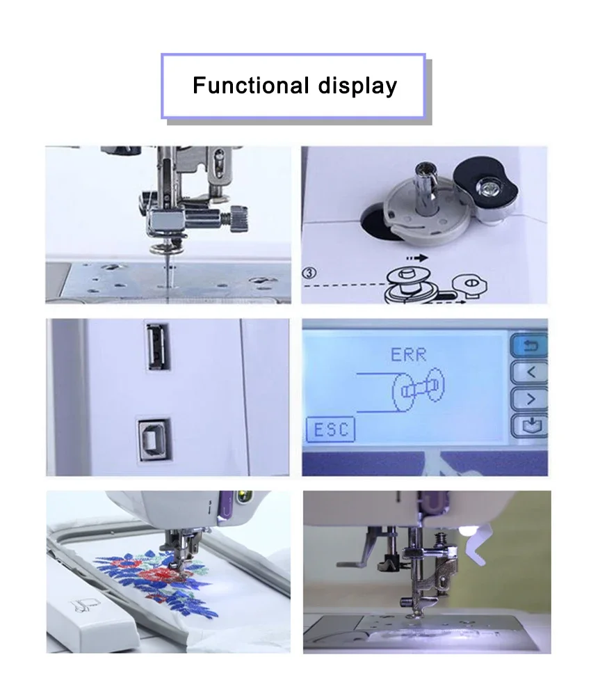 Professional Digital Embroider - Home Textile Industry reseña y precio