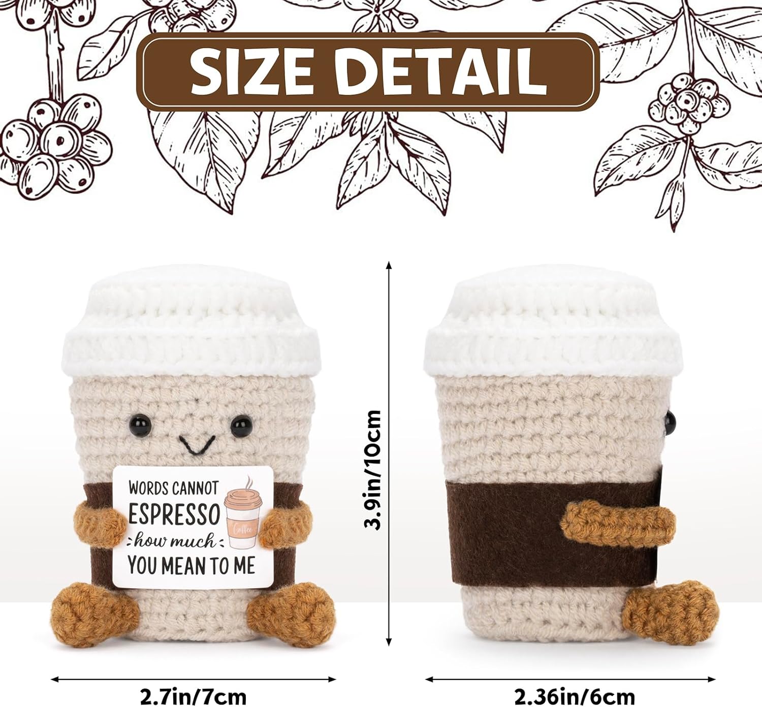 Funny Crochet Emotional Suppor - Home Textiles Europe reseña y precio