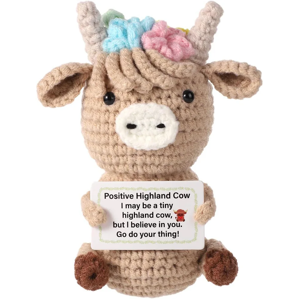 Crochet Emotional Cow Doll Dec - Home Textiles Europe reseña y precio
