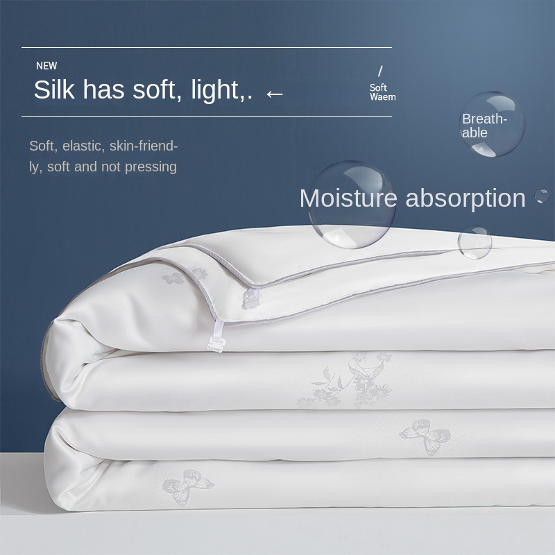 100% Mulberry Silk Comforters  - Quilt Cotton Summer reseña y precio