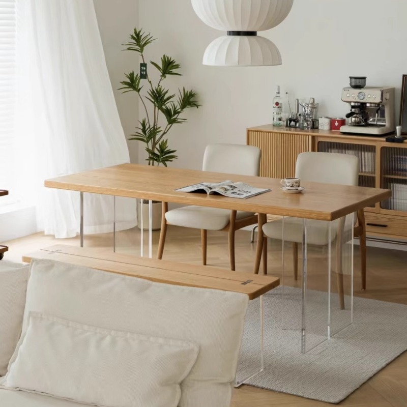 Italian Acrylic Solid Wood Flo - Home & Hotel Textiles Private Limited reseña y precio