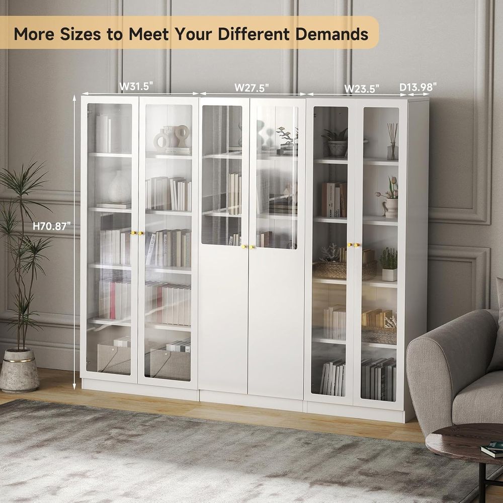 70.87 Tall Metal Bookshelf, 5- - Home & Hotel Textiles Private Limited reseña y precio