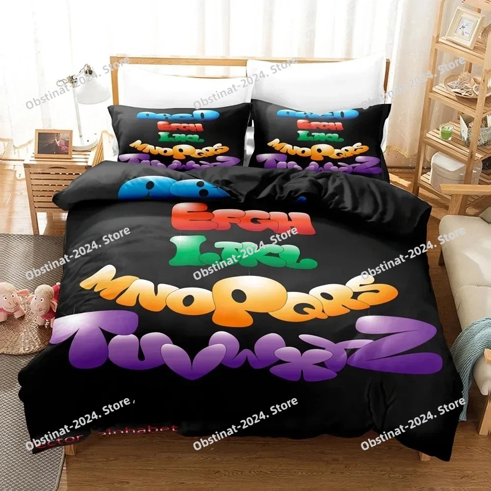 2023 Alphabet Lore Bedding Set - Linen Duvet Cover reseña y precio