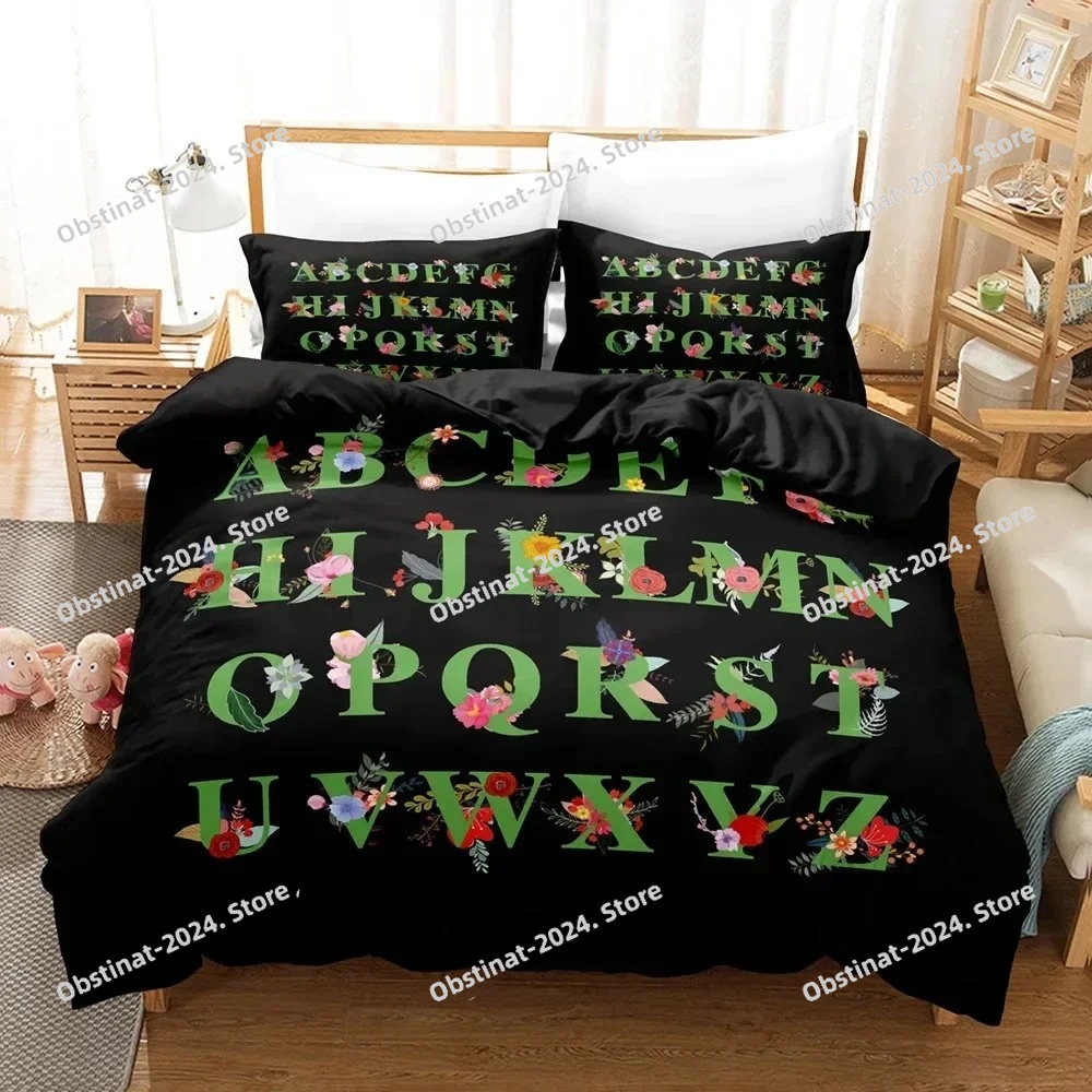 2023 Alphabet Lore Bedding Set - Linen Duvet Cover reseña y precio