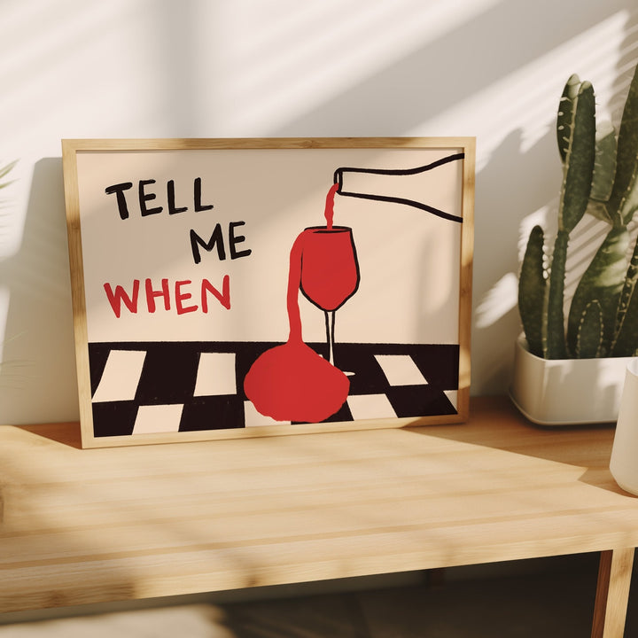 Vintage Tell Me When Drink Can - Vintage Home Textiles reseña y precio