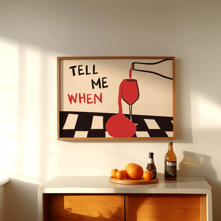Vintage Tell Me When Drink Can - Vintage Home Textiles reseña y precio