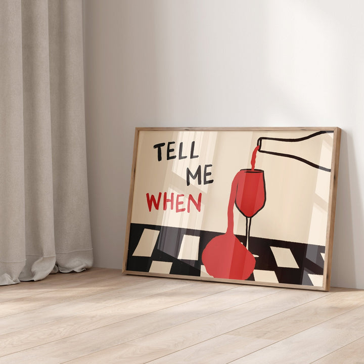 Vintage Tell Me When Drink Can - Vintage Home Textiles reseña y precio