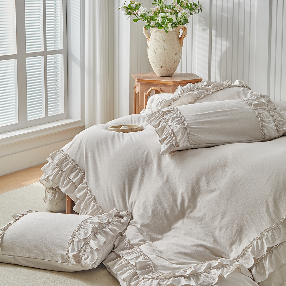 Duvet Cover Bedding Set Twin F - Linen Duvet Cover reseña y precio