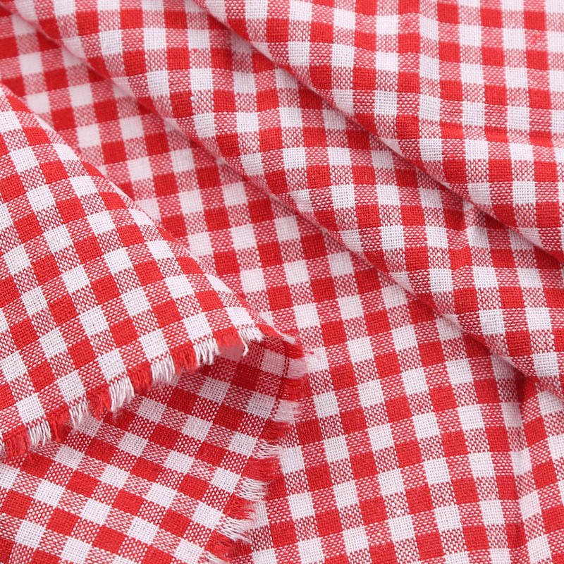 Cotton Polyester White Red Che - Quilt Cotton Summer reseña y precio