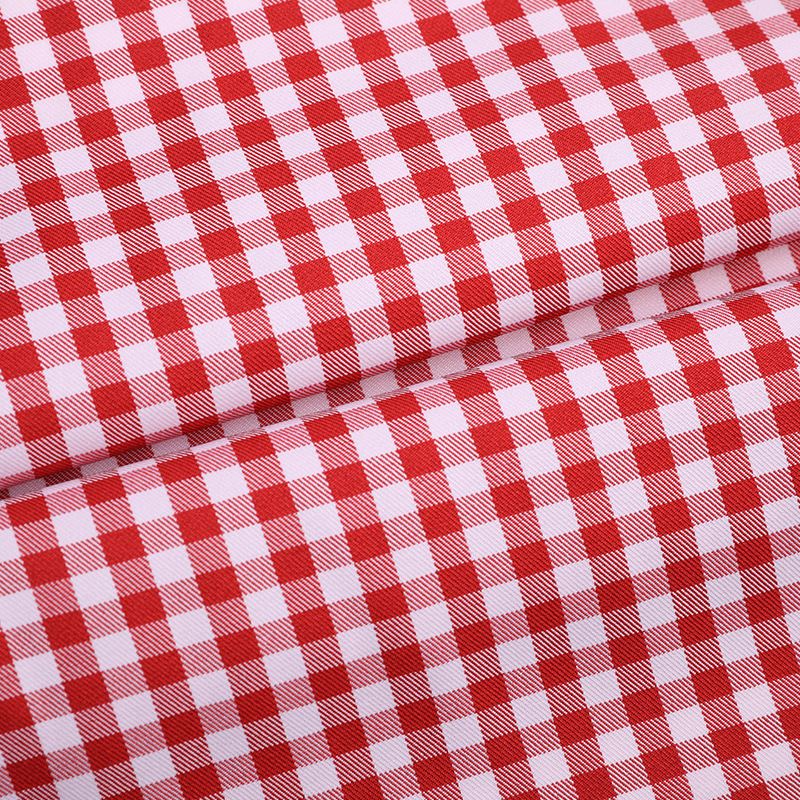 Cotton Polyester White Red Che - Quilt Cotton Summer reseña y precio