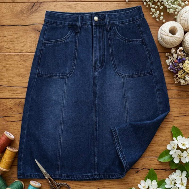 Women's High-Waisted Mid-Lengt - Quilt Cotton Summer reseña y precio