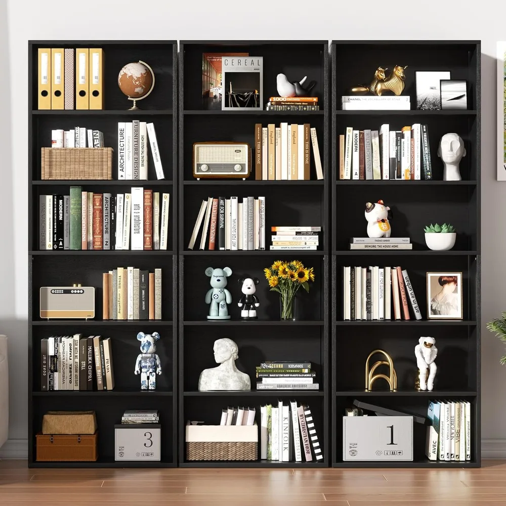 6-Tier Tall Open Bookcase, 70. - Home & Hotel Textiles Private Limited reseña y precio
