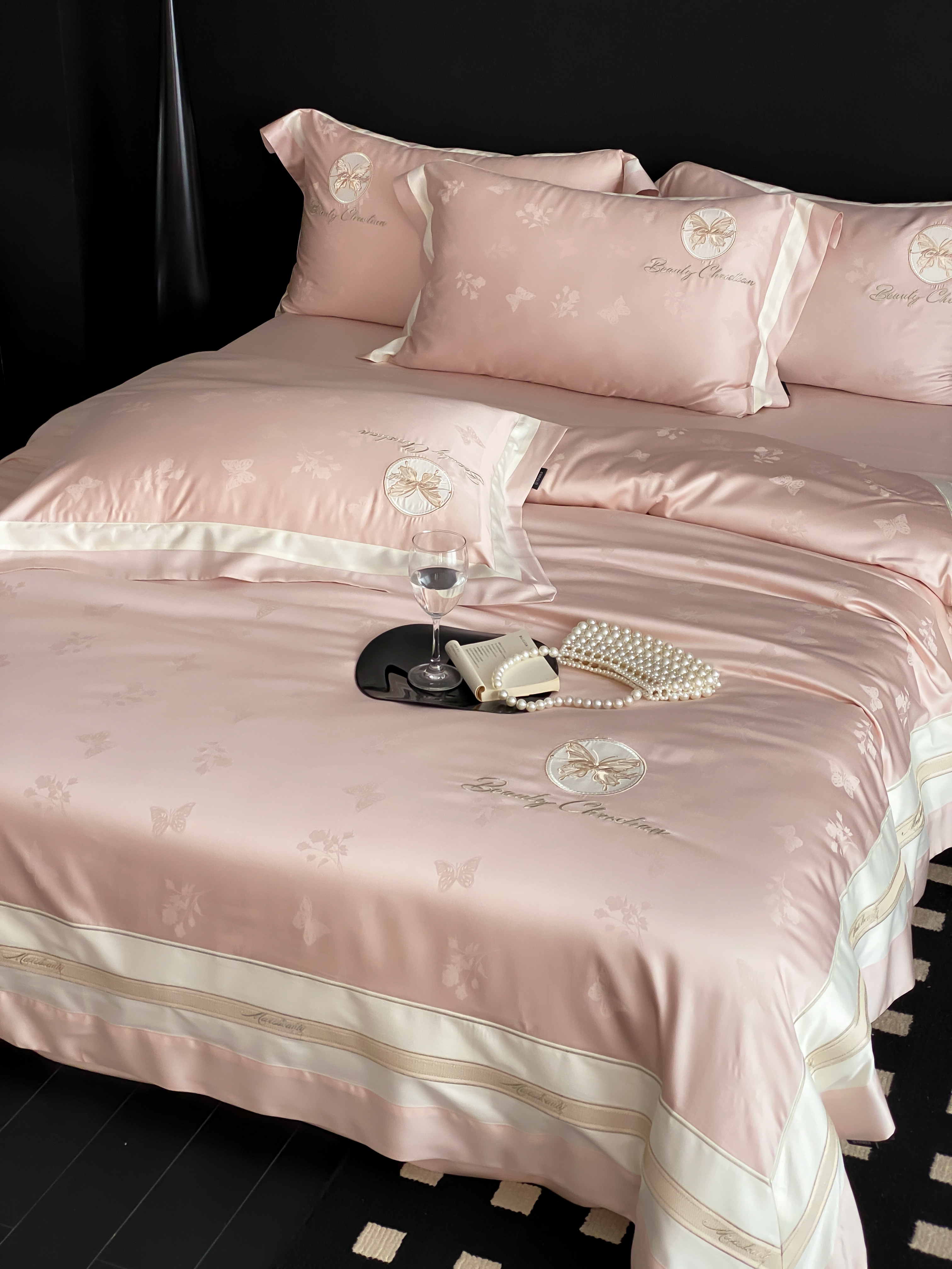 French Pastoral Floral Bedding - Linen Duvet Cover reseña y precio
