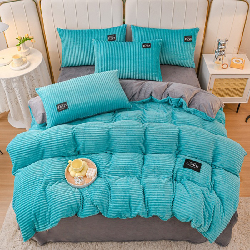 3pcs Duvet Cover Winter Warm B - Linen Duvet Cover reseña y precio