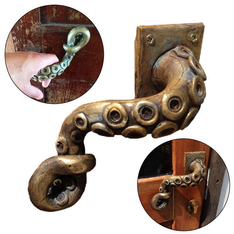 Vintage Octopus Door Knob Outd - Vintage Home Textiles reseña y precio