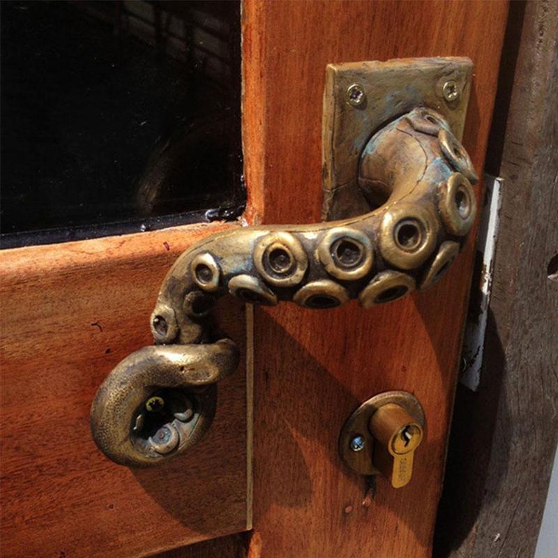 Vintage Octopus Door Knob Outd - Vintage Home Textiles reseña y precio