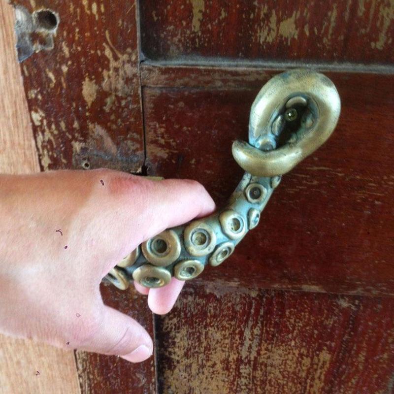 Vintage Octopus Door Knob Outd - Vintage Home Textiles reseña y precio