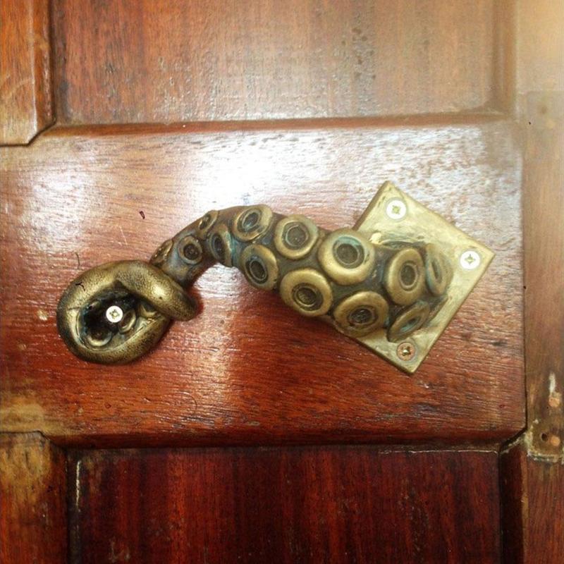 Vintage Octopus Door Knob Outd - Vintage Home Textiles reseña y precio