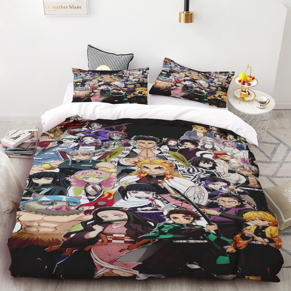 Duvet Cover Kamado Nezuko Demo - Linen Duvet Cover reseña y precio