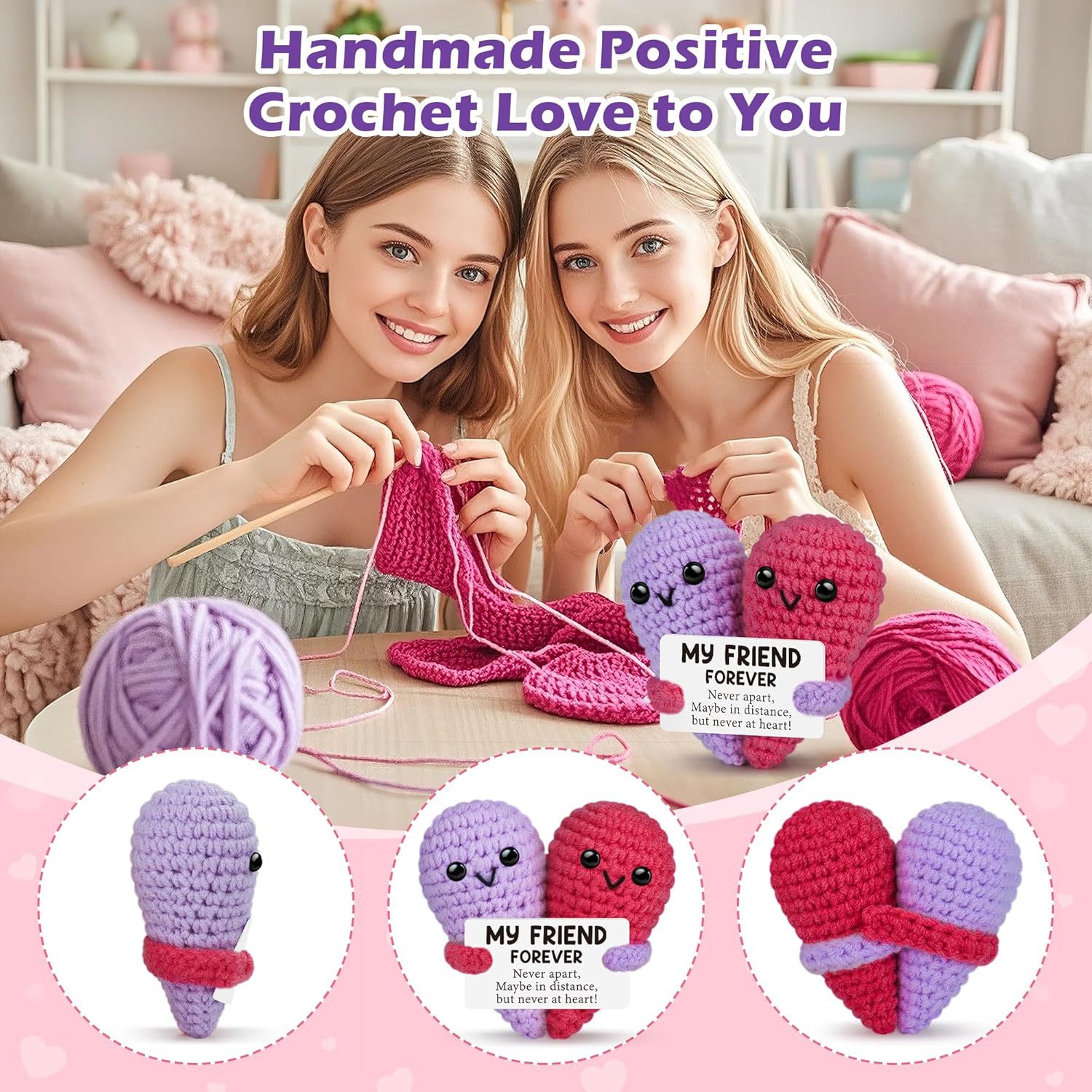 Cute Crochet Emotional Support - Home Textiles Europe reseña y precio