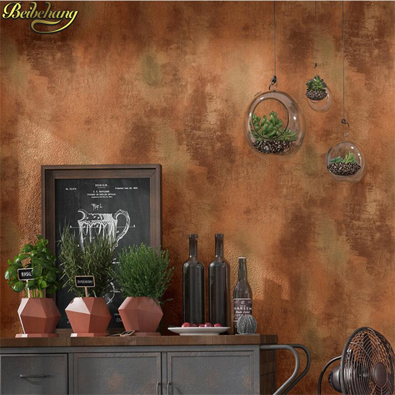 Retro cement gray wallpapers p - Home Textile Industry reseña y precio