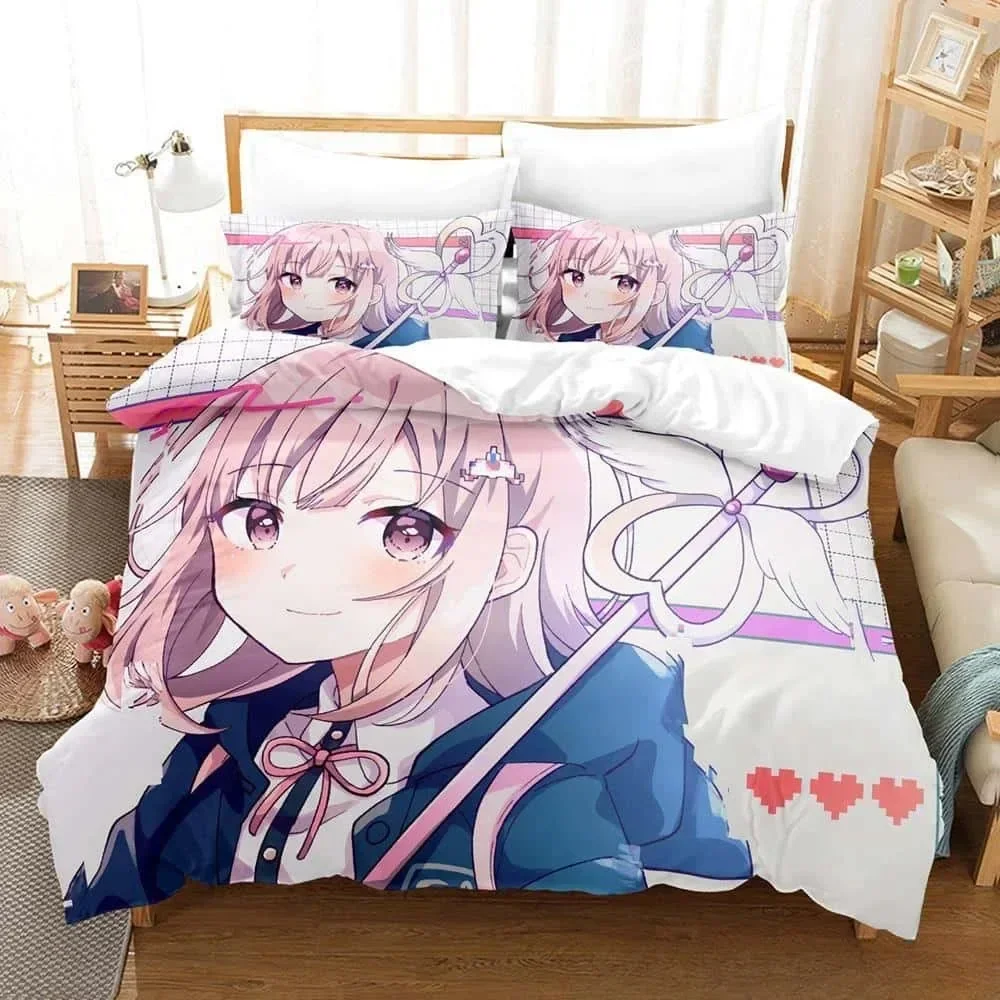 3D Danganronpa V3 Y2k Girls co - Linen Duvet Cover reseña y precio