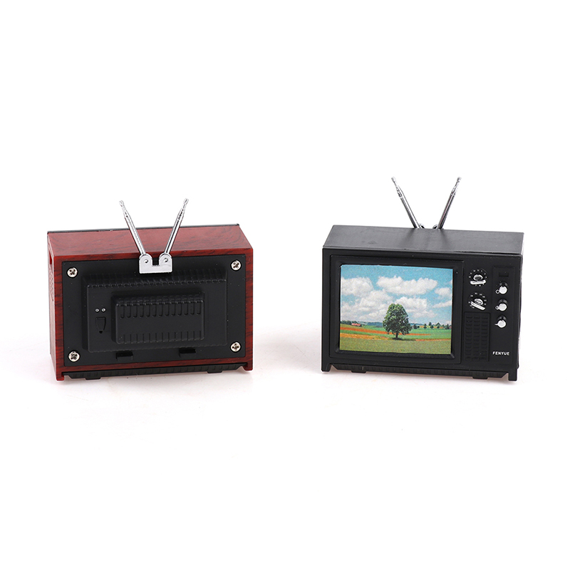 1pc 1/12 Dollhouse Mini Televi - Vintage Home Textiles reseña y precio